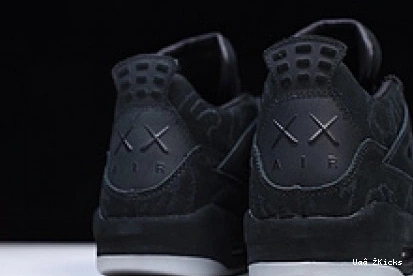 retro 4 Vibrant kaws 2906 930155- black Air Nike Jordan 540 0619